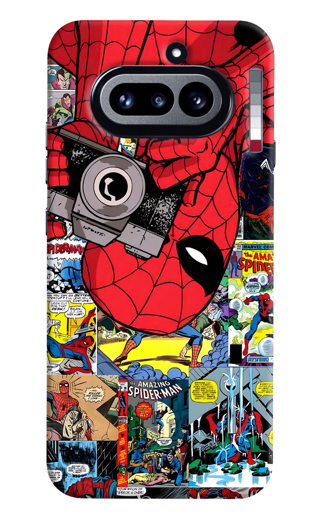 Spider Man Nothing Phone 4a Hard Case Back Cover by Casekaro