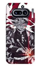 Demon Slayer Nothing Phone 4a Hard Case Back Cover by Casekaro