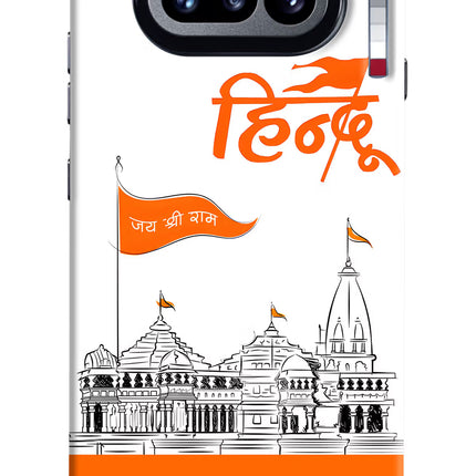 Jai Shree Ram Hindu Nothing Phone 4a Hard Case Back Cover by Casekaro