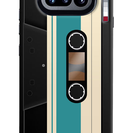 Cassette Nothing Phone 4a Hard Case Back Cover by Casekaro