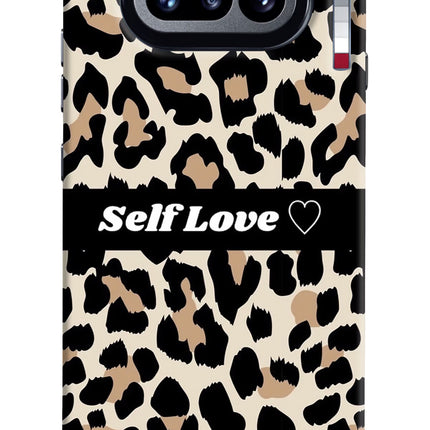Leopard Print Self Love Nothing Phone 4a Hard Case Back Cover by Casekaro