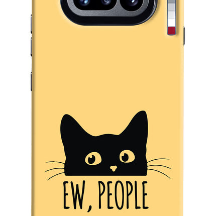 Ew People Catitude Nothing Phone 4a Hard Case Back Cover by Casekaro