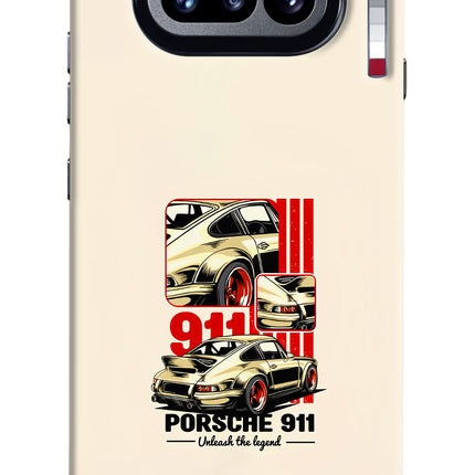 Classic Porsche 911 Nothing Phone 4a Hard Case Back Cover by Casekaro