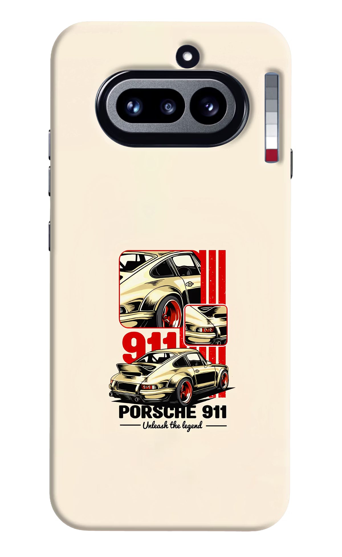 Classic Porsche 911 Nothing Phone 4a Hard Case Back Cover by Casekaro