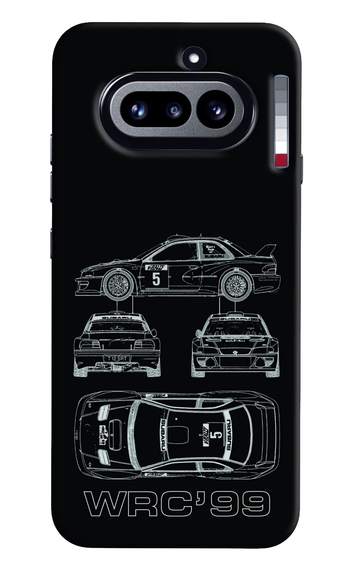 WRC'99 Nothing Phone 4a Hard Case Back Cover by Casekaro