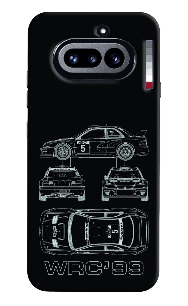 WRC'99 Nothing Phone 4a Hard Case Back Cover by Casekaro