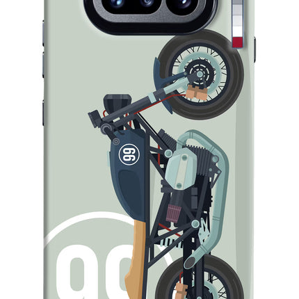 Classic Cafe Racer 99 Nothing Phone 4a Hard Case Back Cover by Casekaro