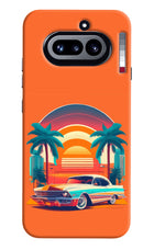 Palm Drive 80s Nothing Phone 4a Hard Case Back Cover by Casekaro
