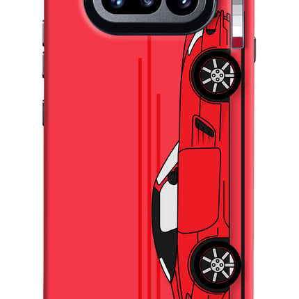 Red Velocity Nothing Phone 4a Hard Case Back Cover by Casekaro