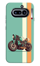 Striped Moto Drift Nothing Phone 4a Hard Case Back Cover by Casekaro