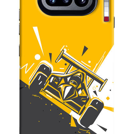 Track King Nothing Phone 4a Hard Case Back Cover by Casekaro