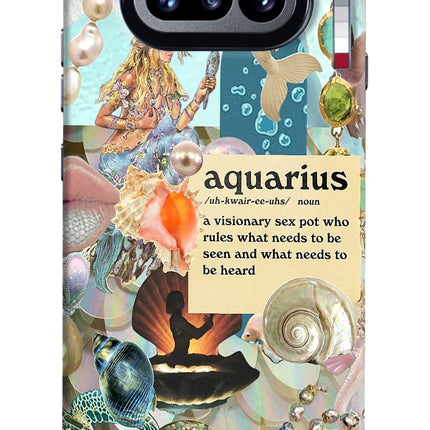 Aquarius Zodiac Nothing Phone 4a Hard Case Back Cover by Casekaro