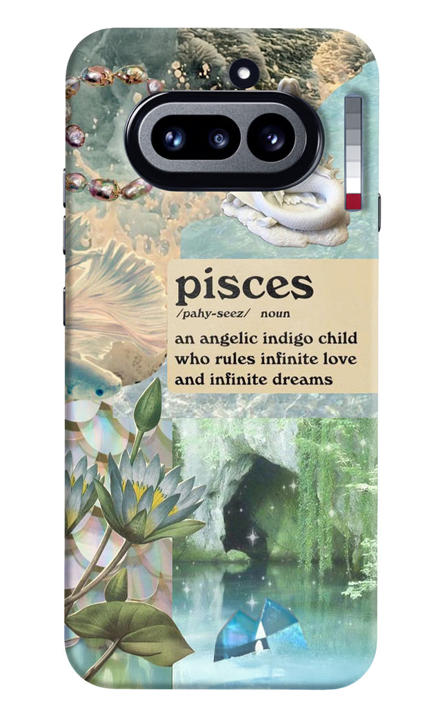 Pisces Zodiac Nothing Phone 4a Hard Case Back Cover by Casekaro