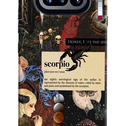 Scorpio Zodiac Nothing Phone 4a Hard Case Back Cover by Casekaro