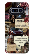 Taurus Zodiac Nothing Phone 4a Hard Case Back Cover by Casekaro