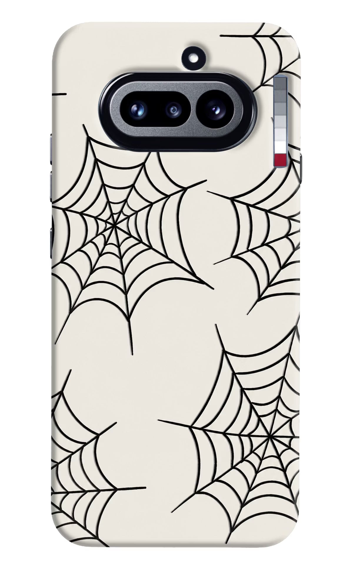 Spider Web Nothing Phone 4a Hard Case Back Cover by Casekaro
