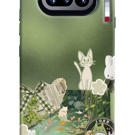 Aesthetic anime Nothing Phone 4a Hard Case Back Cover by Casekaro