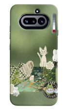 Aesthetic anime Nothing Phone 4a Hard Case Back Cover by Casekaro