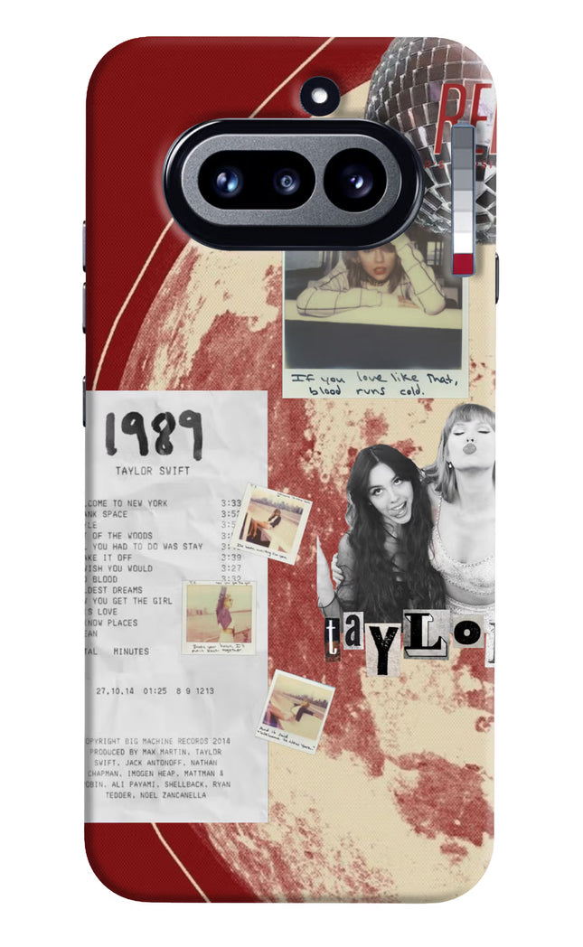 Taylor Swift Nothing Phone 4a Hard Case Back Cover by Casekaro