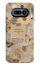 Vintage case Nothing Phone 4a Hard Case Back Cover by Casekaro