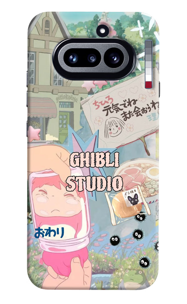 Studio Ghibli Nothing Phone 4a Hard Case Back Cover by Casekaro