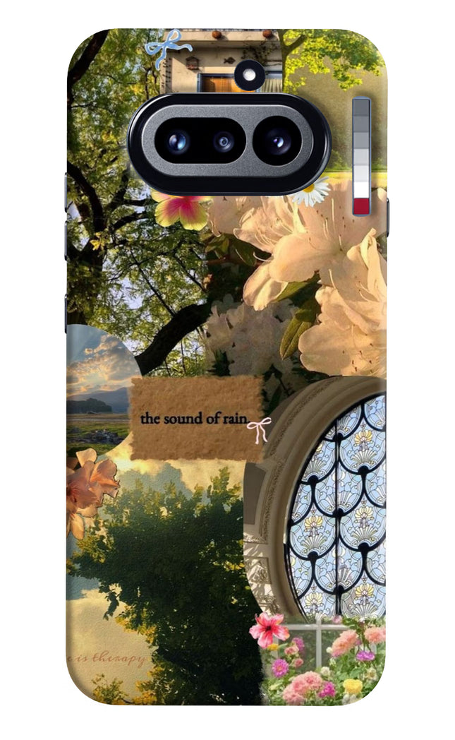 Rain Nothing Phone 4a Hard Case Back Cover by Casekaro