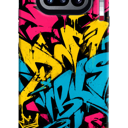 Graffiti Vibe Nothing Phone 4a Hard Case Back Cover by Casekaro