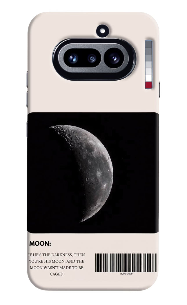 Moon Phase Nothing Phone 4a Hard Case Back Cover by Casekaro