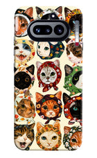 Cool Cat Nothing Phone 4a Hard Case Back Cover by Casekaro