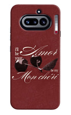 Velvet Cherry Nothing Phone 4a Hard Case Back Cover by Casekaro