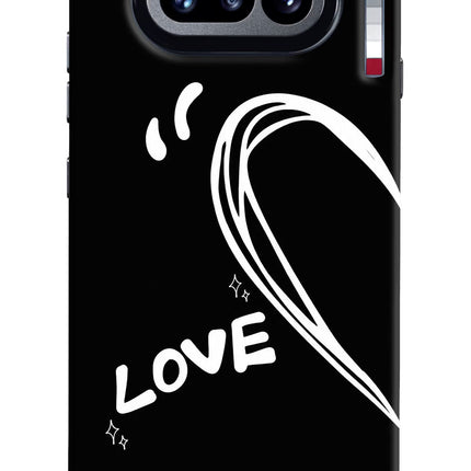 Love Line Nothing Phone 4a Hard Case Back Cover by Casekaro