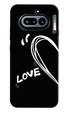 Love Line Nothing Phone 4a Hard Case Back Cover by Casekaro