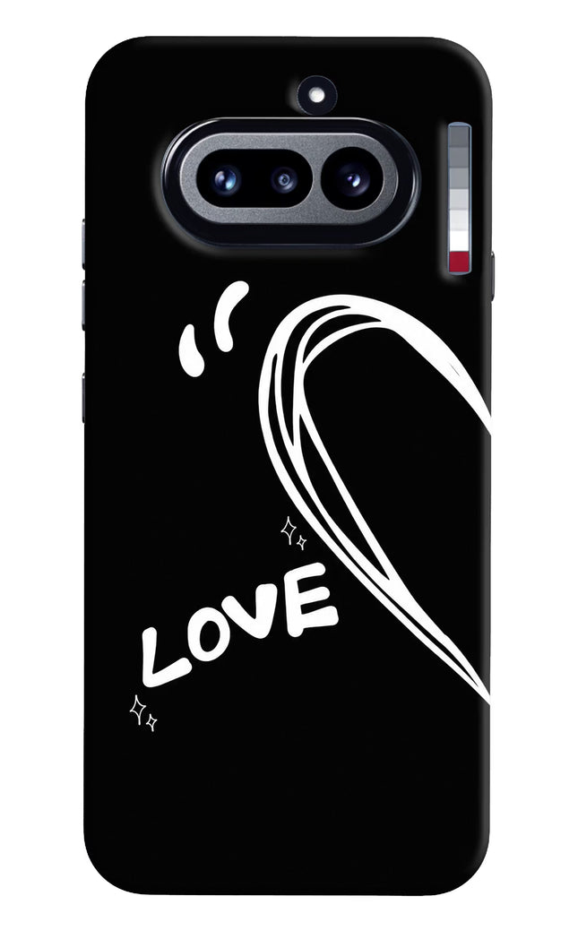 Love Line Nothing Phone 4a Hard Case Back Cover by Casekaro