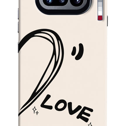 Soul Line Nothing Phone 4a Hard Case Back Cover by Casekaro