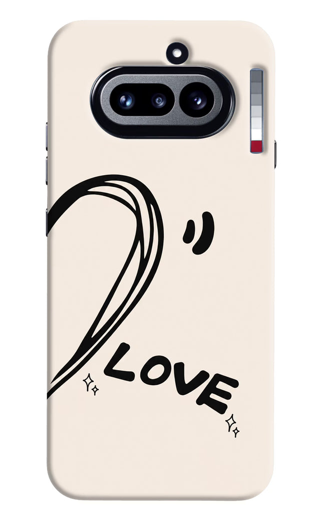 Soul Line Nothing Phone 4a Hard Case Back Cover by Casekaro