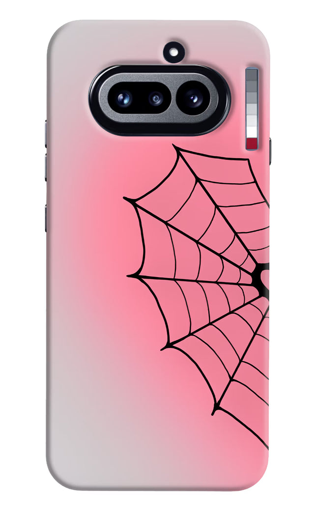Pink Web Nothing Phone 4a Hard Case Back Cover by Casekaro