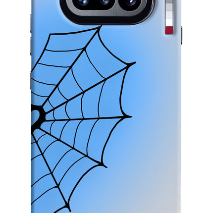 Blue Web Nothing Phone 4a Hard Case Back Cover by Casekaro