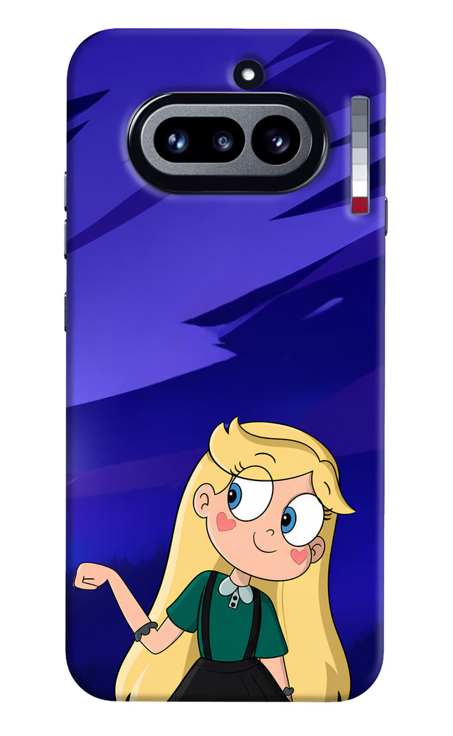 Star Glow Nothing Phone 4a Hard Case Back Cover by Casekaro