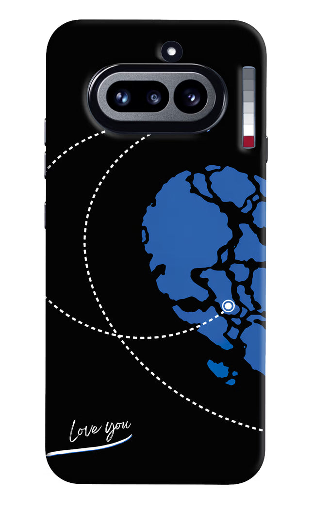 Love Orbit Nothing Phone 4a Hard Case Back Cover by Casekaro