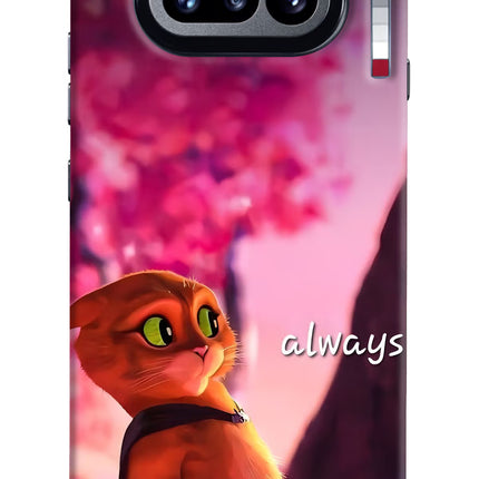 Always Cat Nothing Phone 4a Hard Case Back Cover by Casekaro