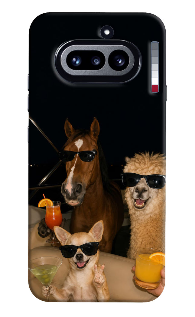 Party Squad Nothing Phone 4a Hard Case Back Cover by Casekaro