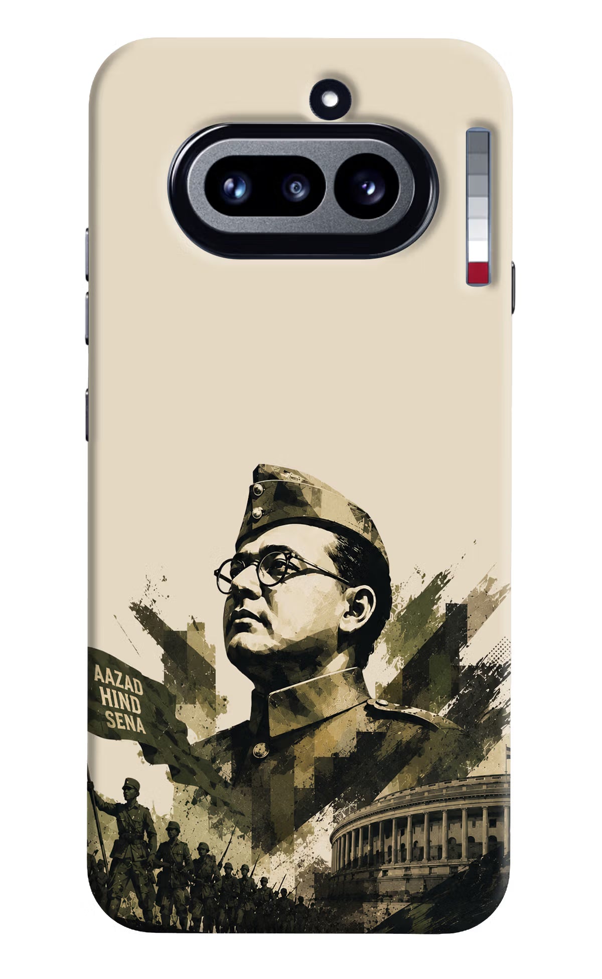 Netaji Rising Nothing Phone 4a Back Cover