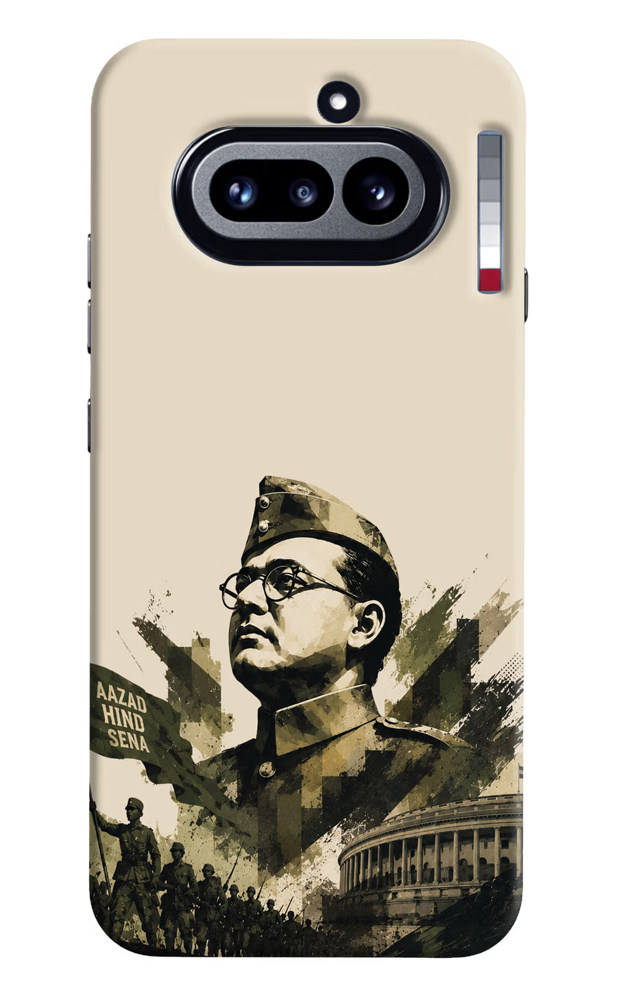 Netaji Rising Nothing Phone 4a Back Cover, Hard case