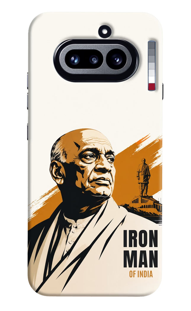 Sardar Patel Iron Will Nothing Phone 4a Hard Case Back Cover by Casekaro