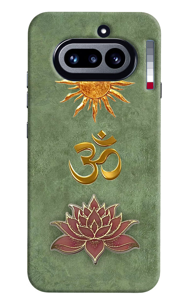 Om & Lotus Nothing Phone 4a Back Cover
