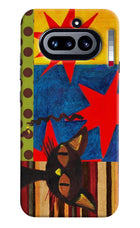 Pop Cat Nothing Phone 4a Hard Case Back Cover by Casekaro