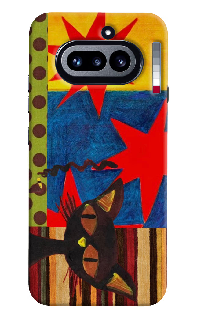 Pop Cat Nothing Phone 4a Hard Case Back Cover by Casekaro