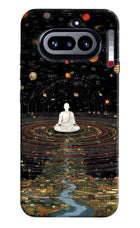 Space Monk Nothing Phone 4a Hard Case Back Cover by Casekaro