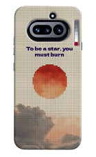 Pixel Sun Nothing Phone 4a Hard Case Back Cover by Casekaro