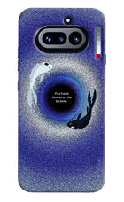 Dark Koi Nothing Phone 4a Hard Case Back Cover by Casekaro